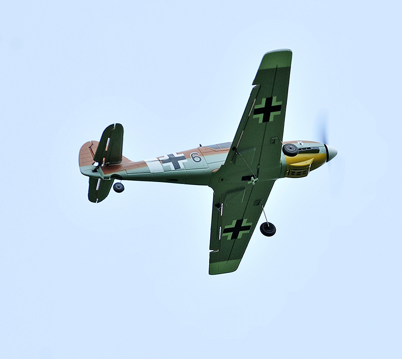 TOP RC HOBBY 450MM MINI BF-109