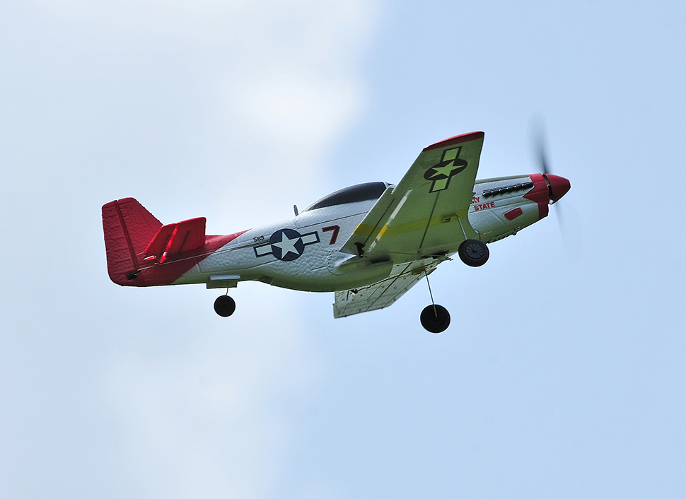 TOP RC HOBBY 450MM MINI P51D