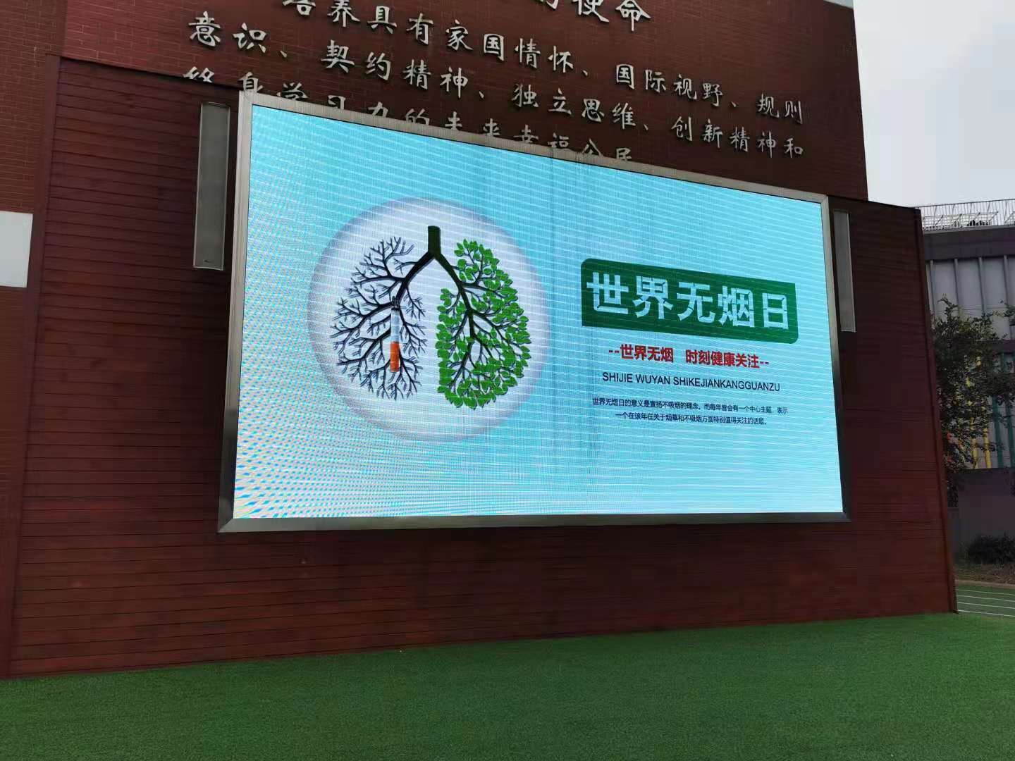 南京新书院悠谷学校世界无烟日主题活动
