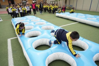 石油附小一二年级趣味运动会圆满落幕