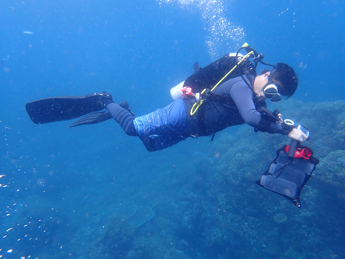 Operating the diver tracking and safety system