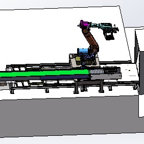 JWL-LZRobot型履帶式裝卸機器人系統（固定式機器人碼垛）