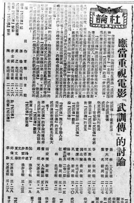 袁鹰｜1951年武训惹恼了谁