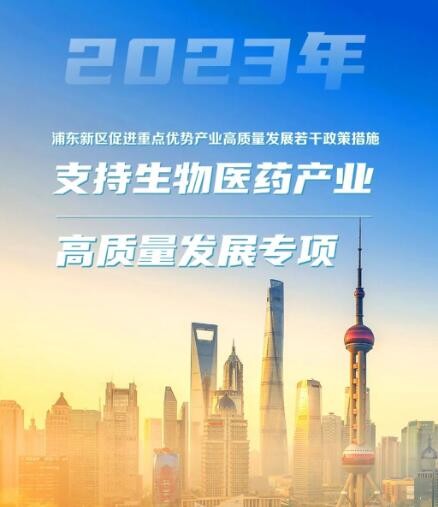 【政策动态】浦东新区支持生物医药产业高质量发展专项