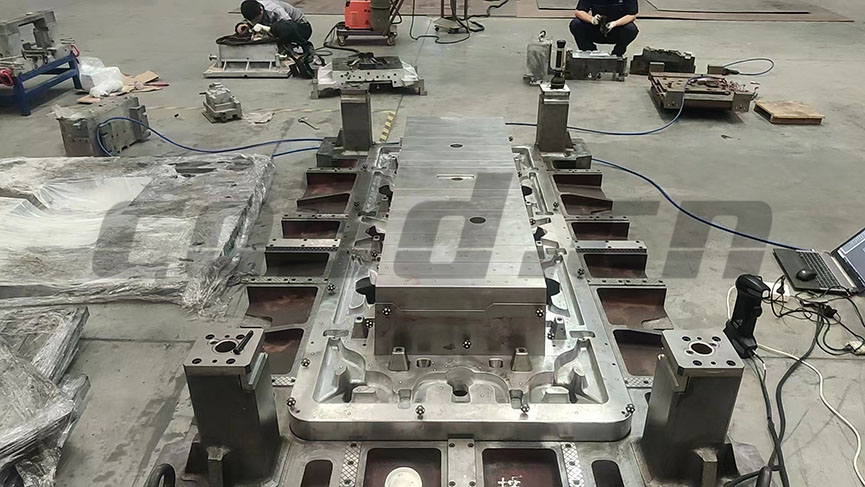 3D inspection of large molds