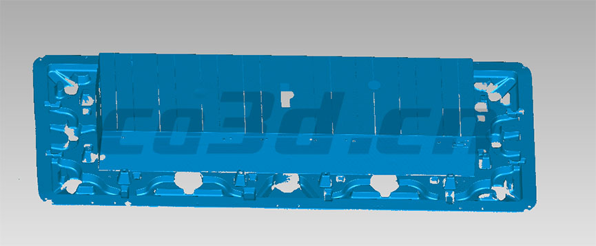 3D inspection of large molds