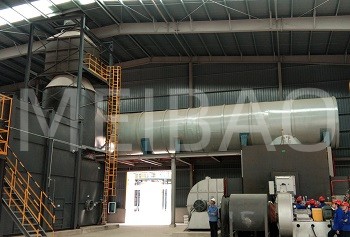 高洁净生物质热风炉投入运行