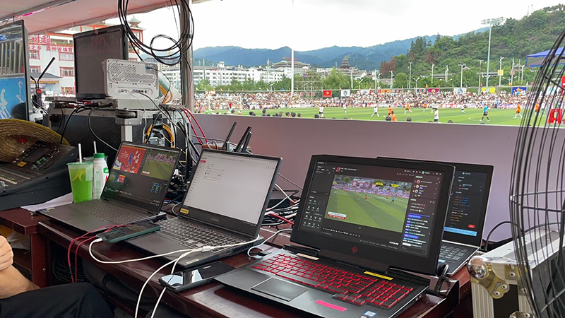 RTMP Encoder for Football Match Live Broadcast