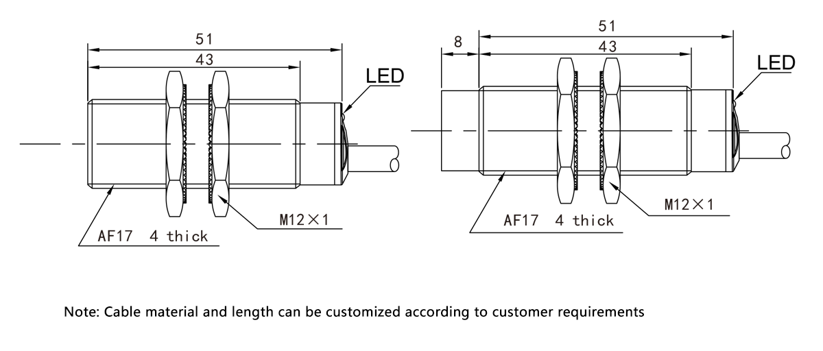 Attenuation free proximity switch