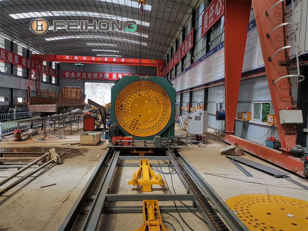 飞宏1套智能钢筋加工设备助力国内高铁项目建设