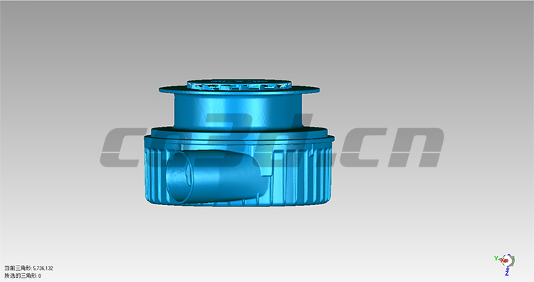 Impeller reverse design