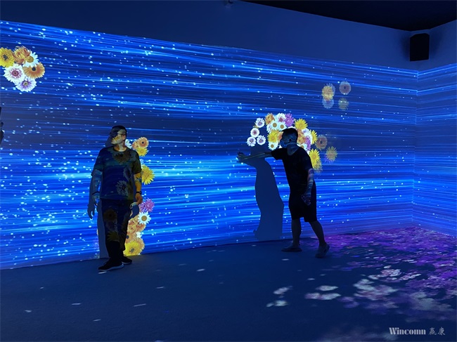 Wincmn's modular immersive cultural and tourism products is exhibited at 2023CAE Beijing