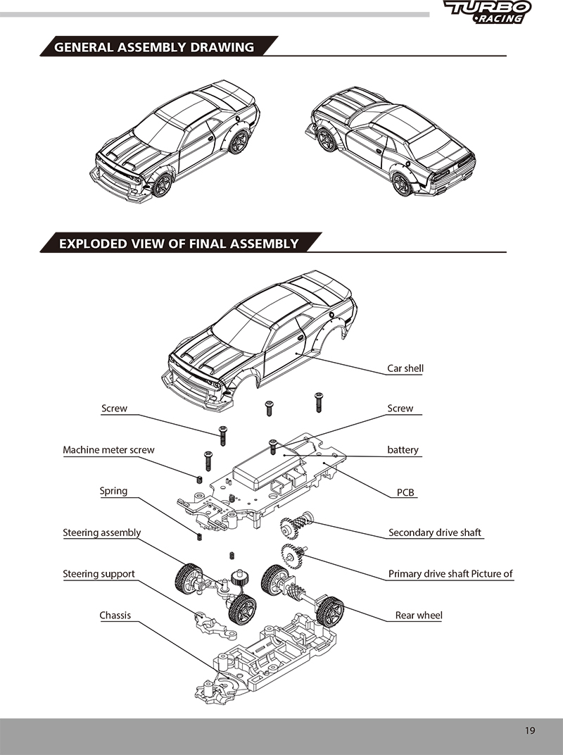 C75-ON ROAD RC car-Manual
