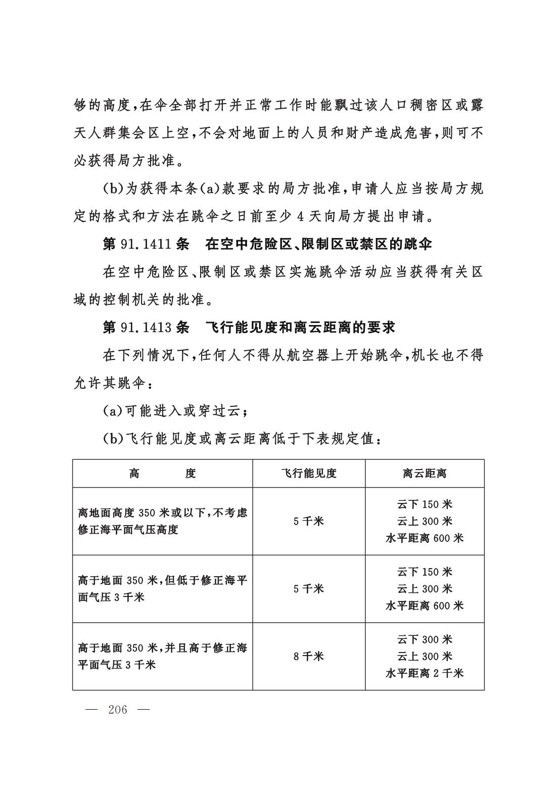 【交管规章】交通运输部关于修改‹一般运行和飞行规则›的决定