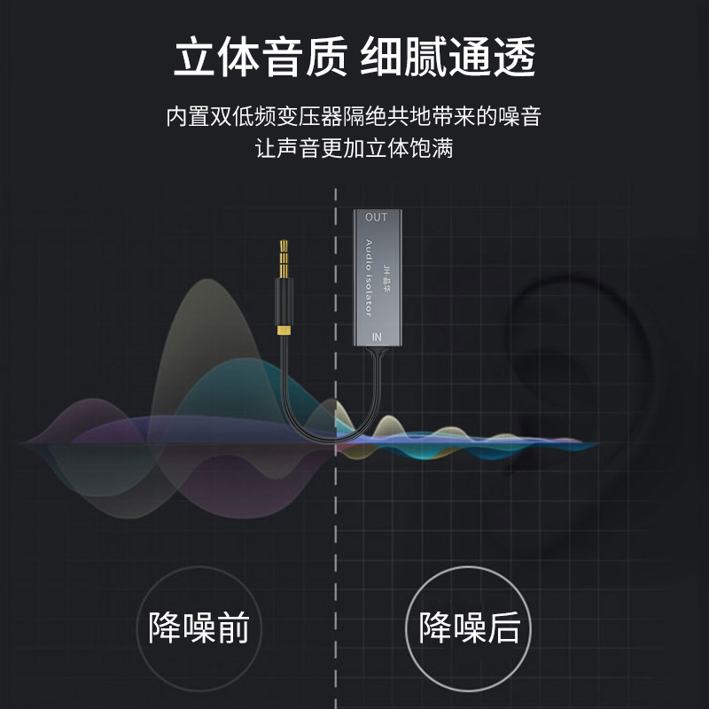 【Z100】晶华音频隔离器