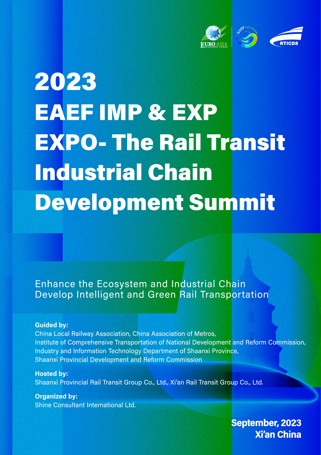 2023 EAEF IMP & EXP Expo-The Rail Transit Industrial Chain Development Summit