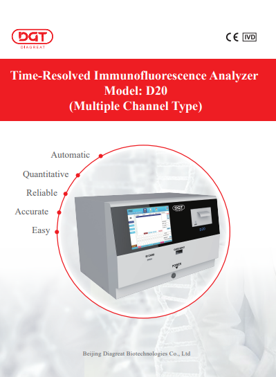 Time-Resolved Immunofluorescence Analyzer  Model: D20