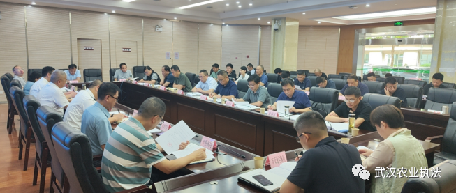 武汉市召开2023年度长江禁捕退捕工作半年总结暨下半年工作部署会