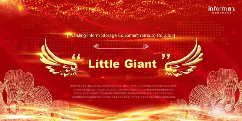 Inform Storage has been Listed as a National Level Specialized and Innovative “Little Giant” 