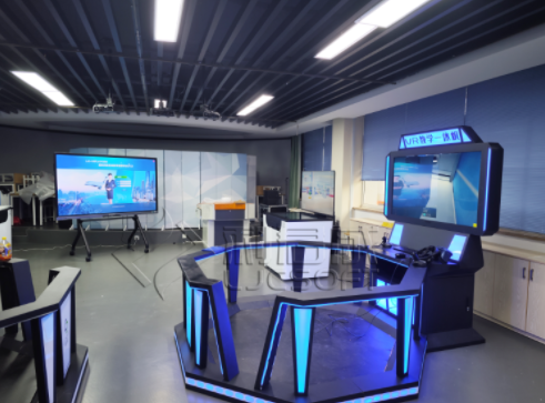 臨平職業高級中學航空VR實訓室項目順利完工?。?！