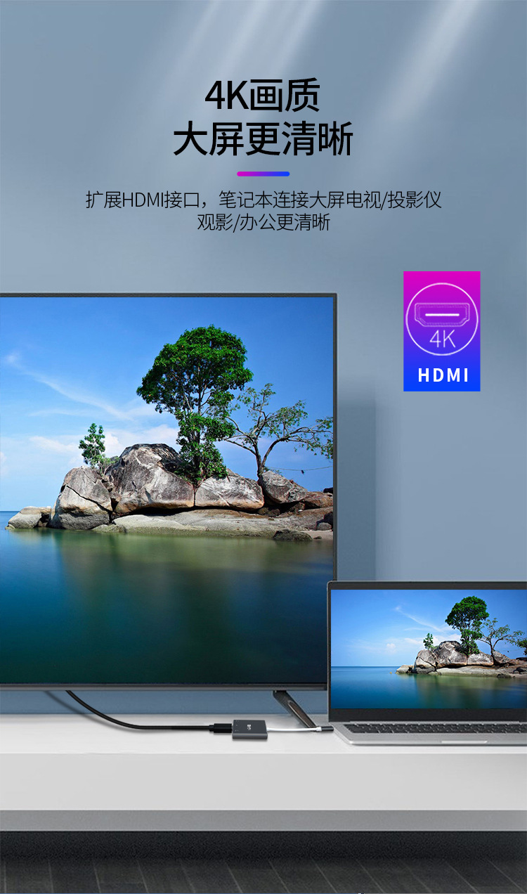 【Z330】晶华TYPE-C转HDMI+USB+PD