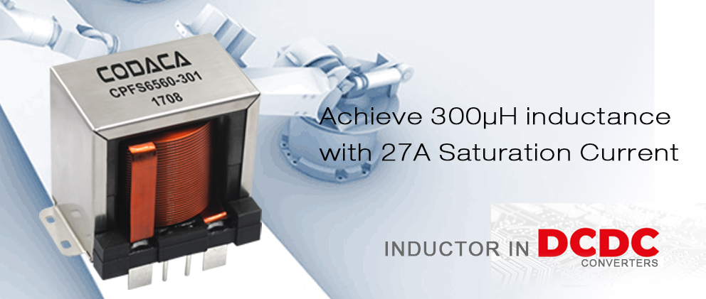 High Current Power Inductor Achieved 300μH with High Saturation Current 27A