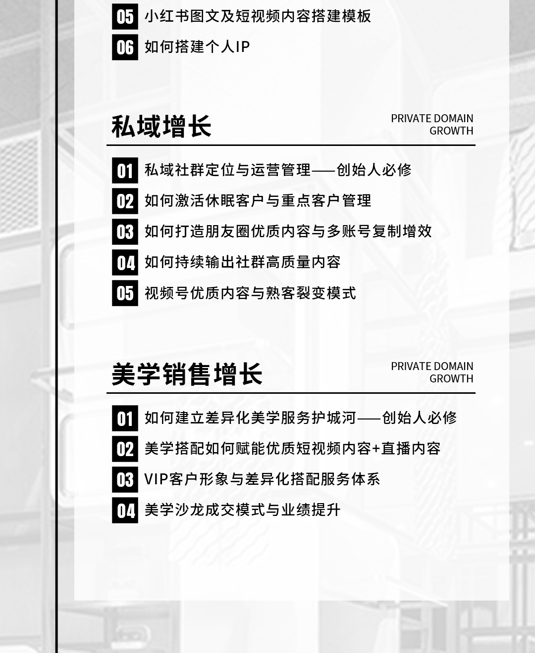 业绩增长体系大课【同城搭配美学标杆店】