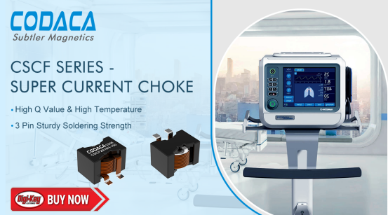 CODACA High-current High-inductance Power Inductors CSCF family