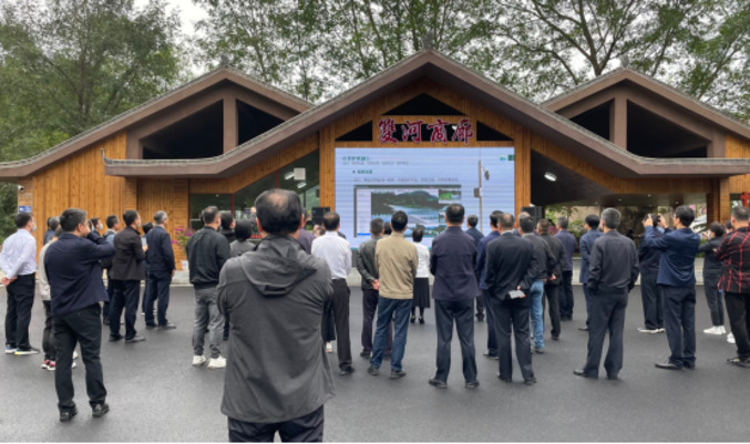 承建单位东深电子应邀参加全国水美乡村建设现场会 承建单位东深电子应邀参加全国水美乡村建设现场会