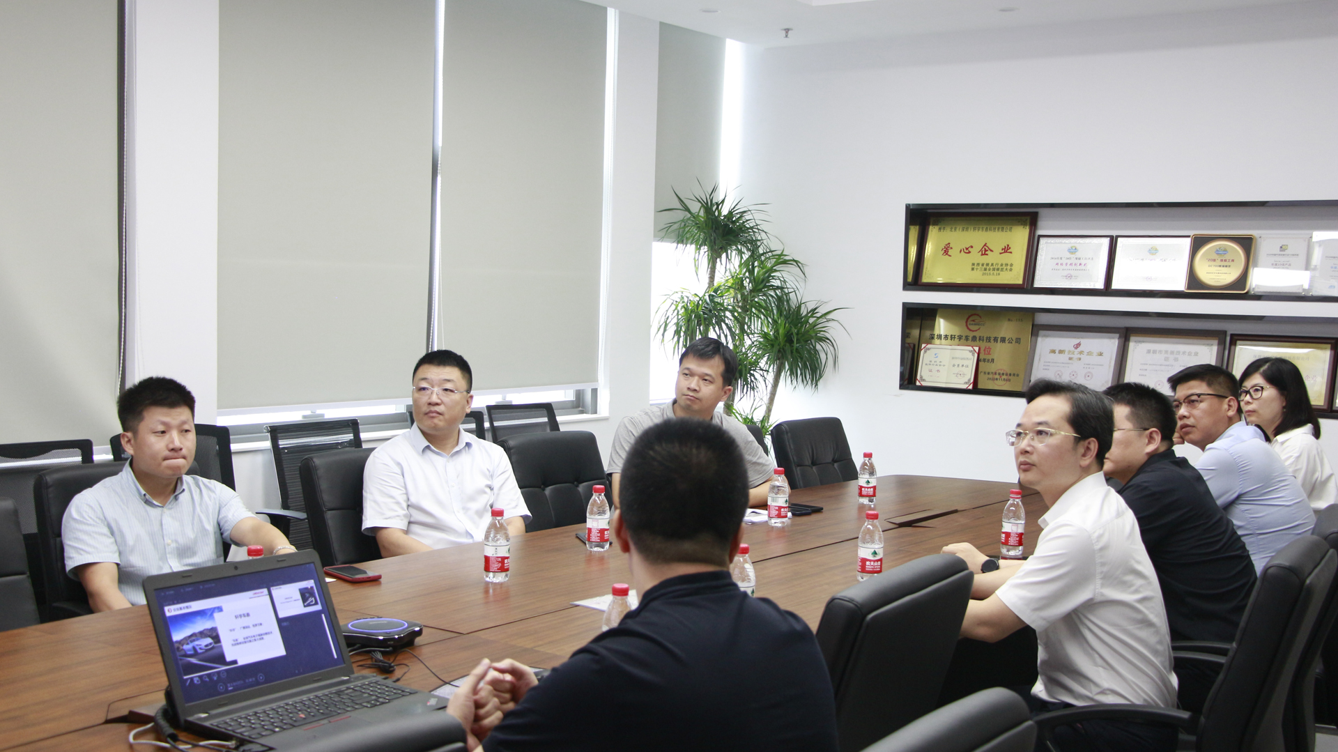 Shiyan Street Office leaders visited OBDSTAR