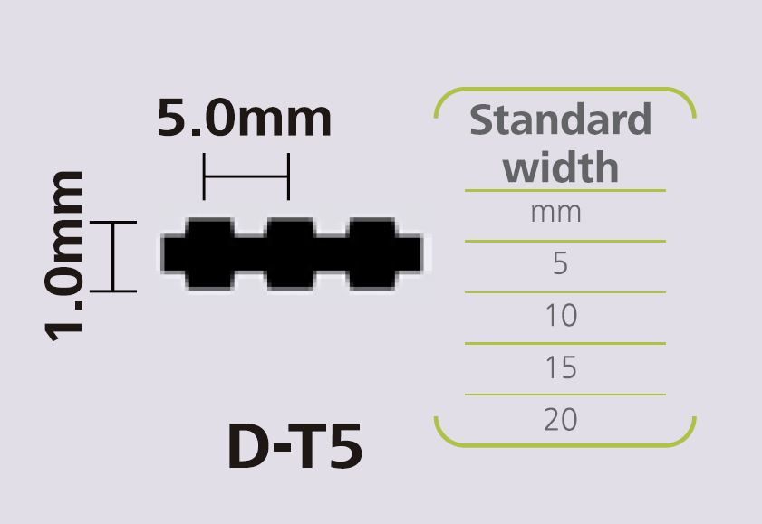 STEIGENTECH 特殊齿形橡胶同步带 DT5