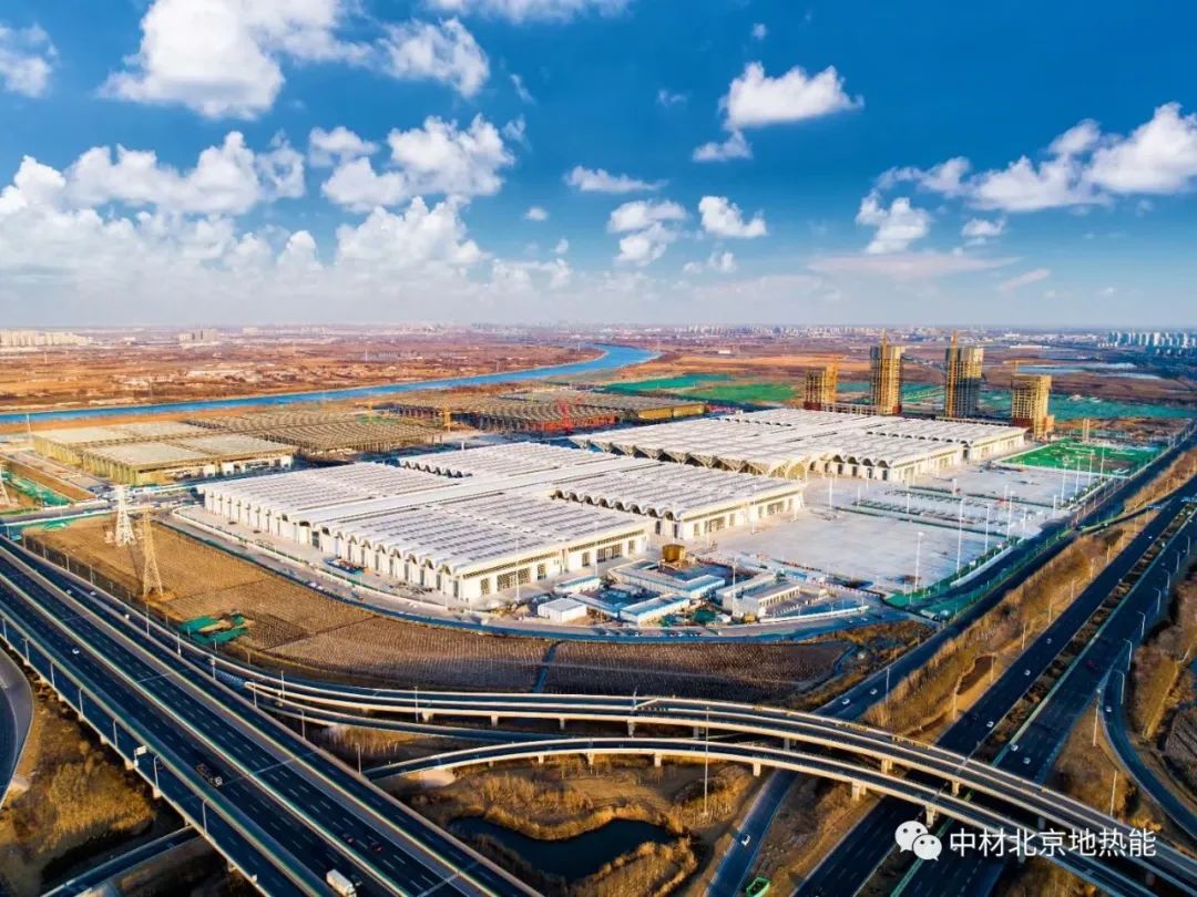 中材地热中标国家会展中心（天津）二期项目地源热泵室外埋管工程