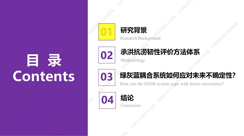 专家报告丨张潇月：绿灰蓝耦合系统如何提升城市承洪抗涝韧性及应对未来不确定性