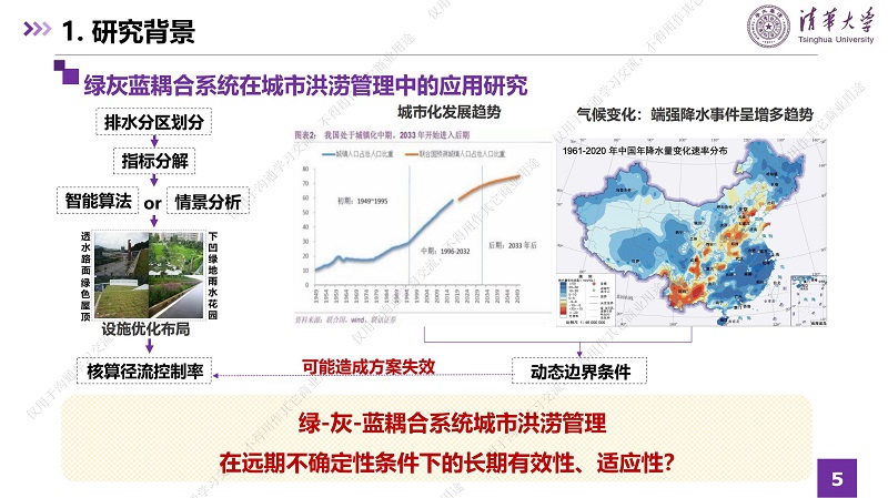 专家报告丨张潇月：绿灰蓝耦合系统如何提升城市承洪抗涝韧性及应对未来不确定性