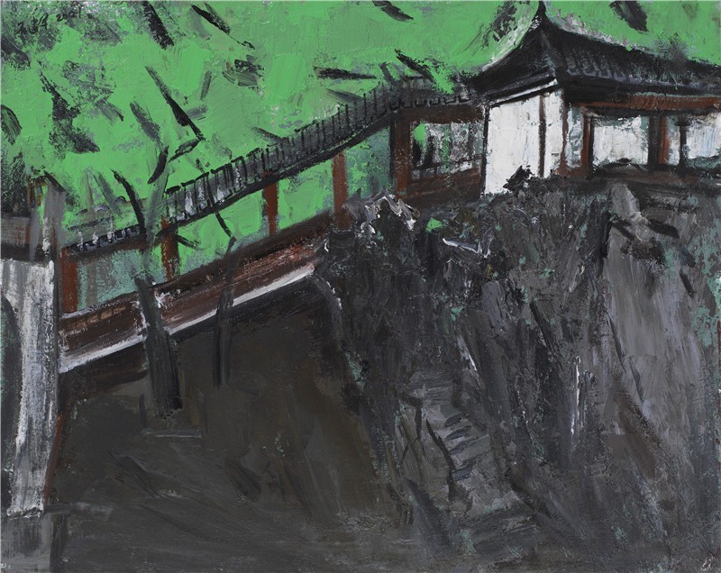 中国油画家石建军作品系列