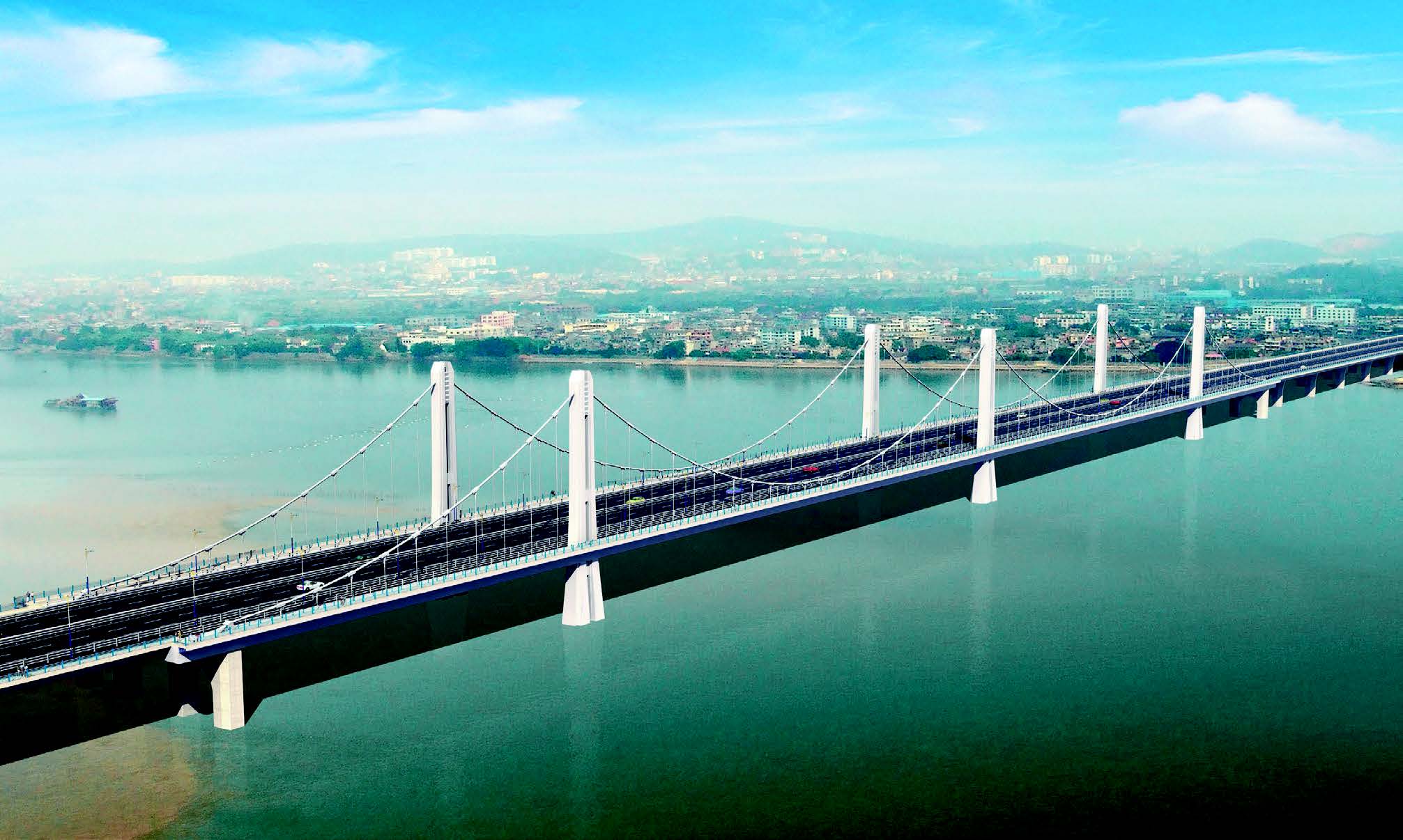 工业交换机助力大桥水域视频监控工程