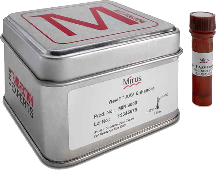 Mirus新上市RevIT™ AAV Enhancer， 提高AAV产量的又一利器！