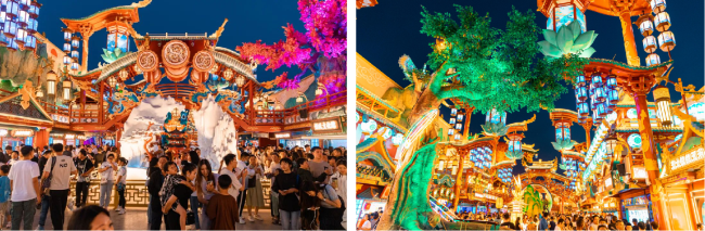Qingdao Mingyue · Shanhaijian Never Nights City Amusement Park Projection Show Choose to Use Wincomn