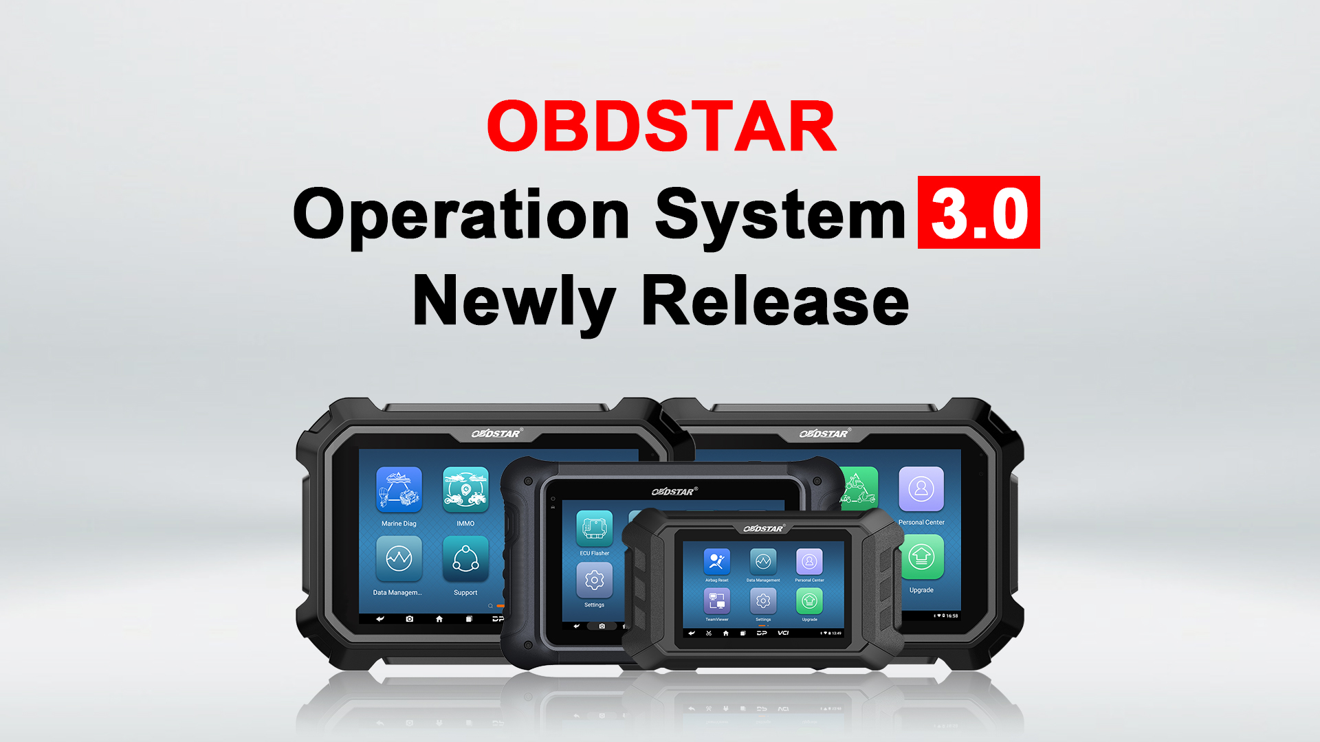 OBDSTAR Operation System 3.0 Newly Release!