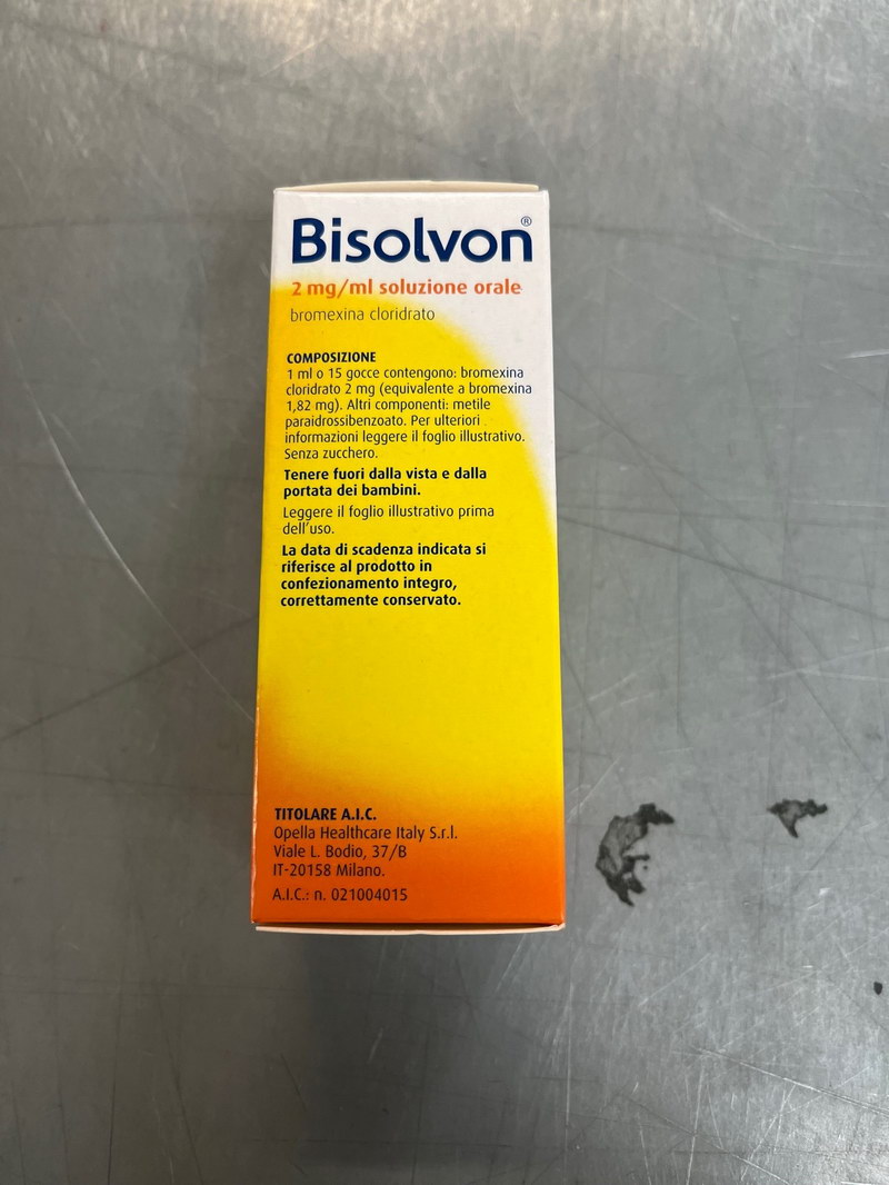 盐酸溴己新口服溶液/Bromhexine Hydrochloride Oral Solution/Bisolvon （参比制剂）