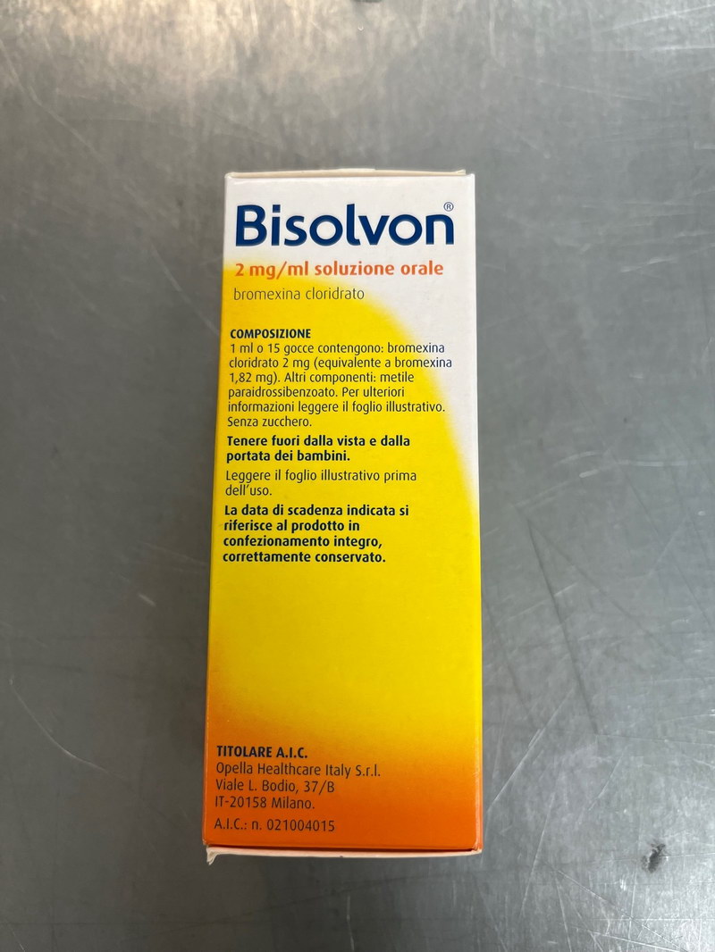 盐酸溴己新口服溶液/Bromhexine Hydrochloride Oral Solution/Bisolvon （参比制剂）