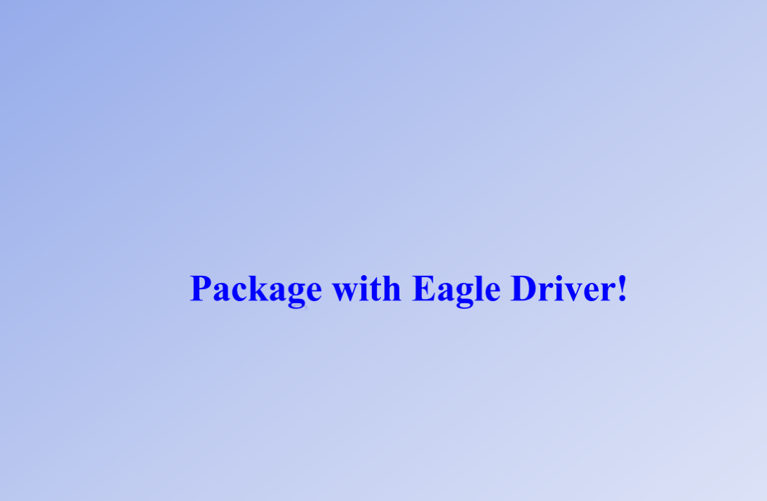 Eagle Driver Chip Embedded Package/Substrate Solution Design Guideline