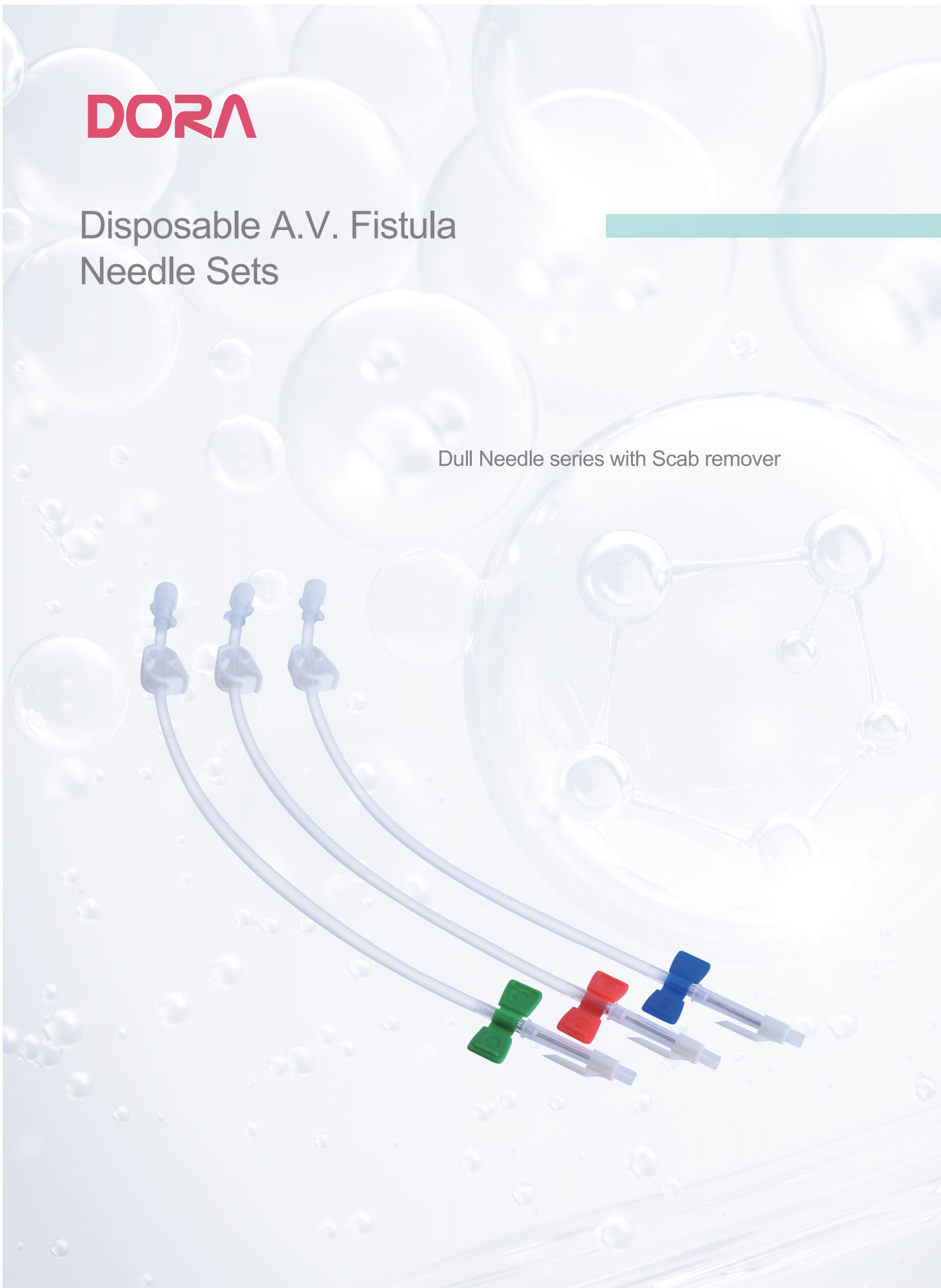 Disposable A.V. Fistula Needle Sets (Dull Needle series)