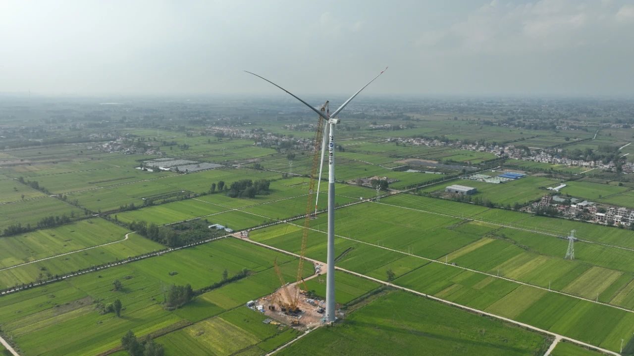 185米！金风科技刷新全球风电塔架高度纪录