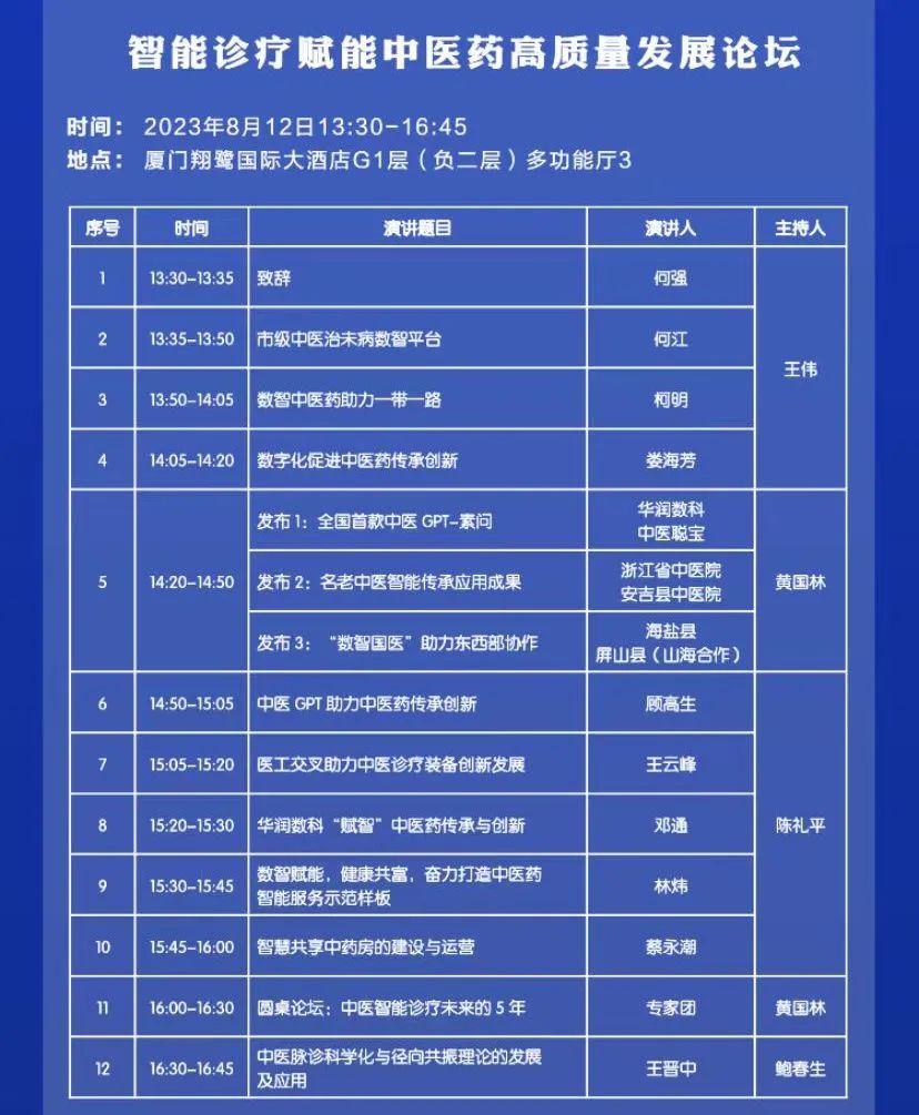 中科芯创亮相第九届中国中医药信息大会，董事长张以涛应邀参加“智能诊疗赋能中医药高质量发展”论坛并带来主题分享