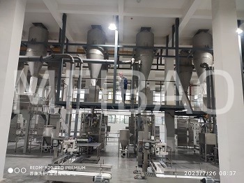 年产15万吨洗衣粉生产线即将投入生产运行