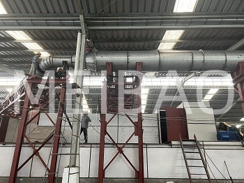 建设中高洁净热风炉