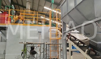 建设中高洁净热风炉