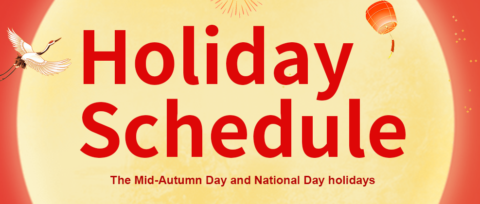 Mid-Autumn Day and National Day Notice