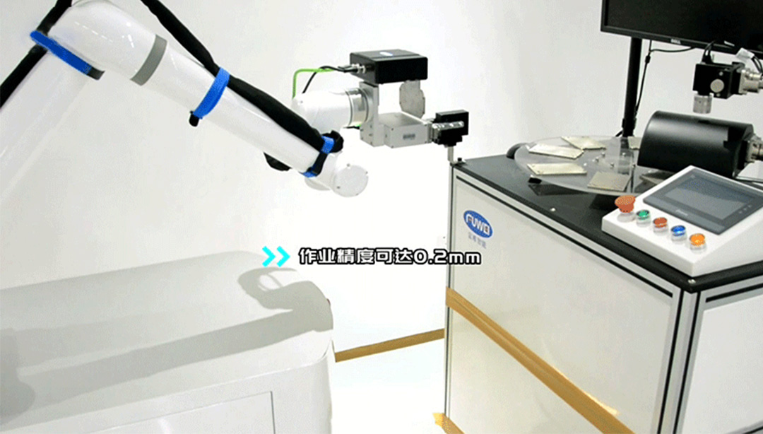 Intelligent composite robot, for the real flexible intelligent manufacturing production